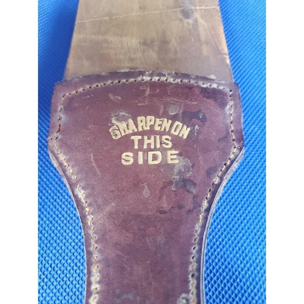 VTG SEARS ROEBUCK CRAFTSMAN RAZOR STRAP LEATHER BARBER'S STRAP #9259 STROP